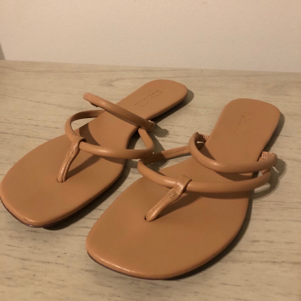 Schutz Sitara Sandal Honey Beige Tan 7.5